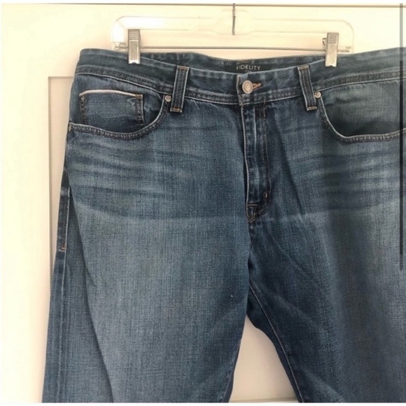 FIDELITY Denim The Jimmy Straight Leg Jeans - Picture 4 of 6